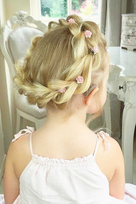Elegancka Fryzura Dla Dziewczynki Dzieciakowelovepl